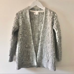Girl’s Grey Cardigan.